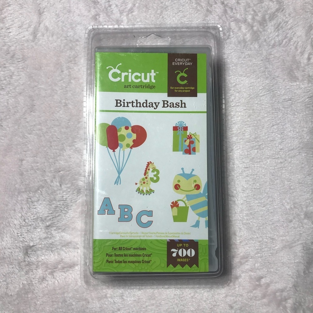 Cricut Art Birthday Bash Up To 700 Images New / Sealed